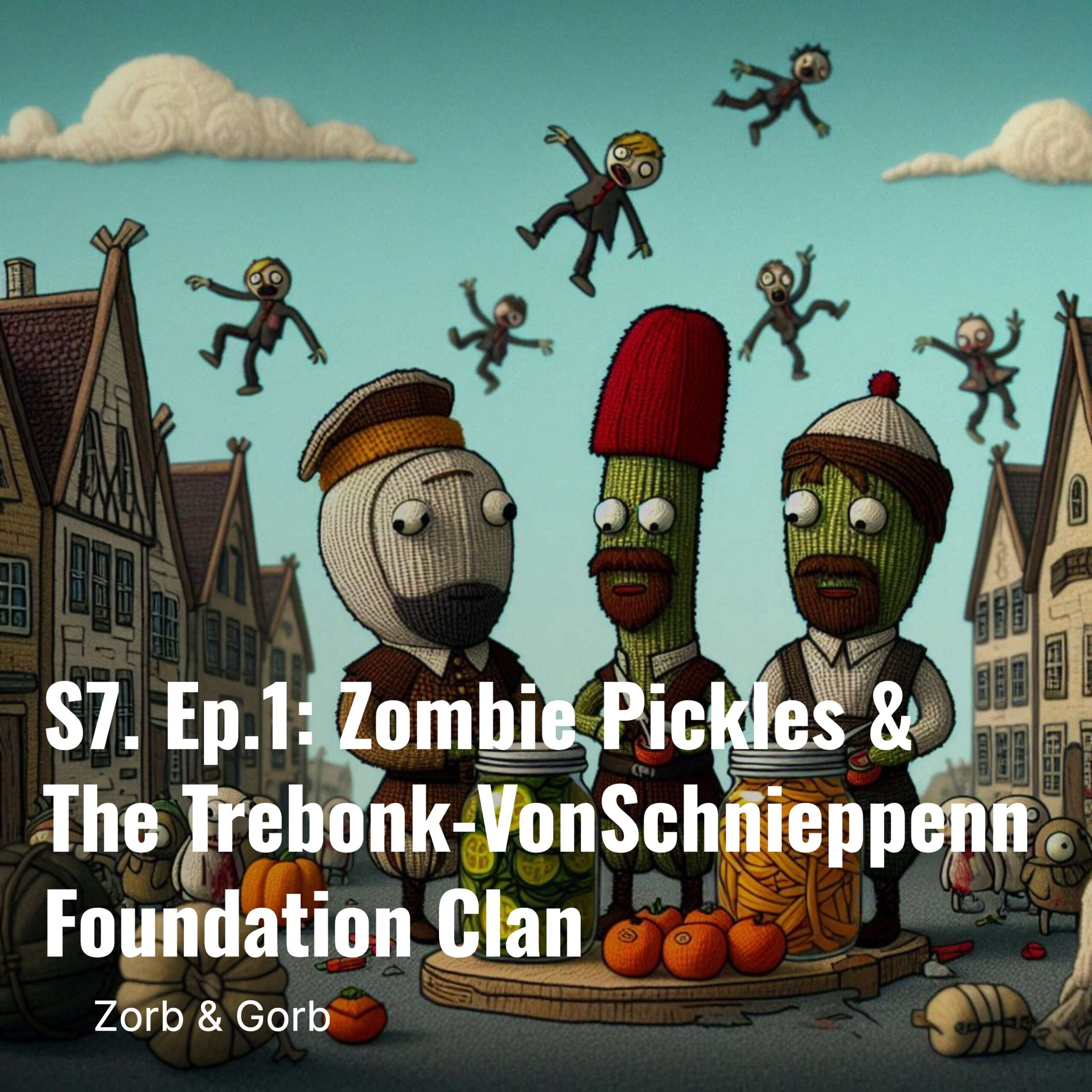 S7. Ep.1: Zombie Pickles & The Trebonk-VonSchnieppenn Foundation Clan